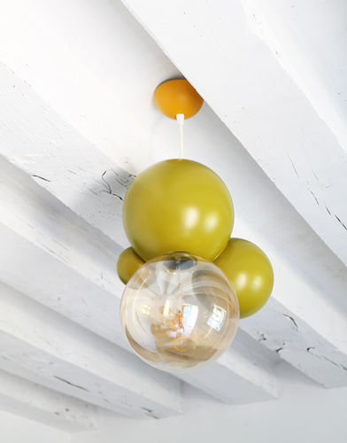 Suspension - COSMO - binome - en fibre de verre / en résine / design