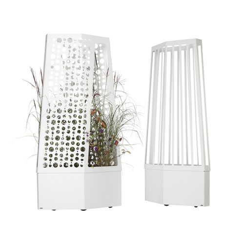 Jardinière en béton - AIR - FLORA - mobile / moderne / d'intérieur