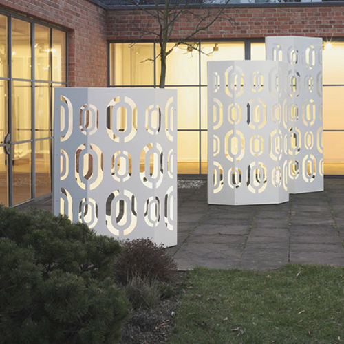 Brise-vue en panneau - WING - FLORA - en aluminium