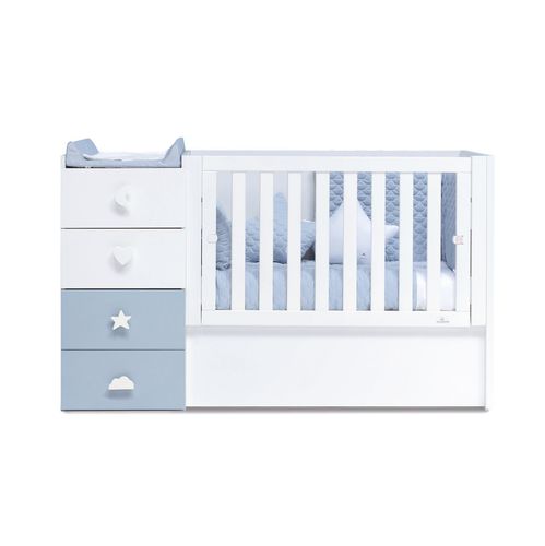 Berceau évolutif - Just Bubble - ALONDRA - en MDF laqué / pour bébé