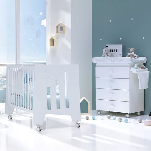 Berceau de cododo - Omni - ALONDRA - à roulettes / en bois / pour bébé