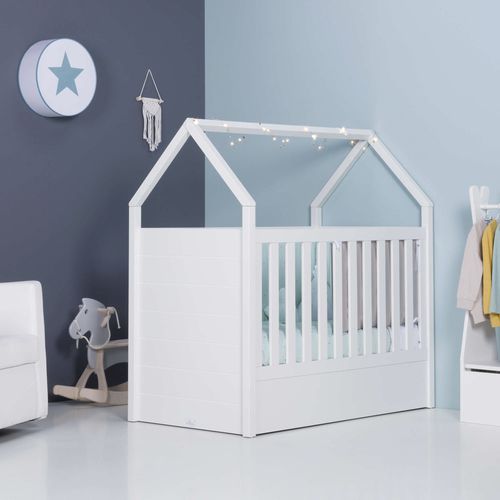 Lit pour bébé tente - Auna Mint - ALONDRA - simple / contemporain / à tiroir