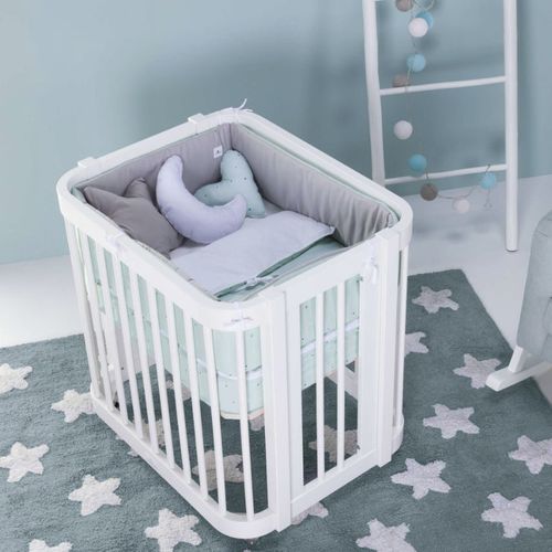 Berceau à roulettes - Crea Tre - ALONDRA - évolutif / en bois / pour bébé