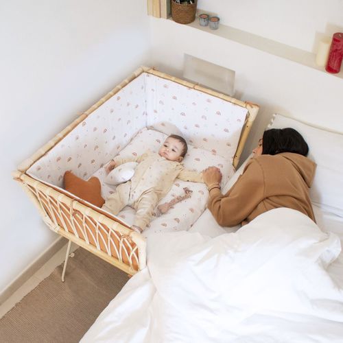 Berceau de cododo - MOAI  - ALONDRA - standard / en rotin / pour bébé
