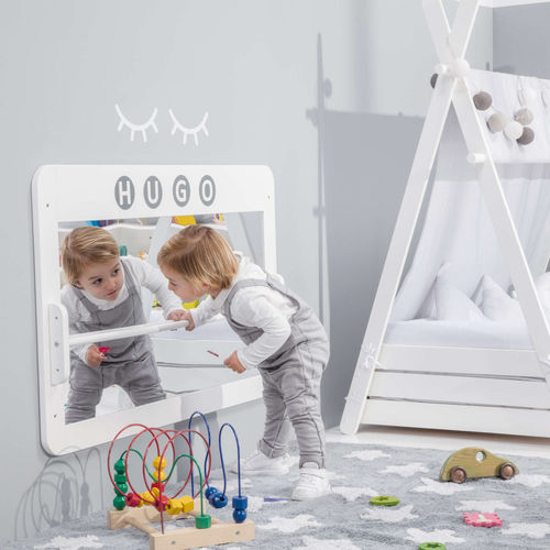 Miroir mural - NE122-M77 - ALONDRA - contemporain / rectangulaire / en MDF laqué