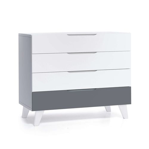 Commode contemporaine - D247  - ALONDRA - en bois / rectangulaire / avec tiroir