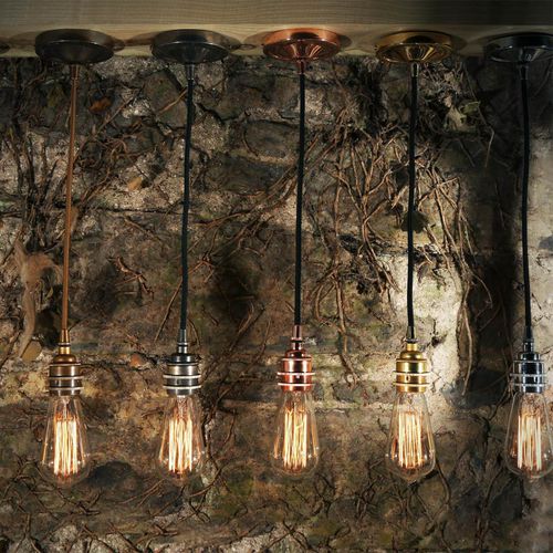 Suspension - DILI - Mullan Lighting - en laiton / vintage / d'intérieur