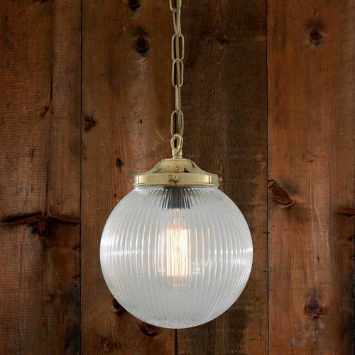 Suspension - FITZROY - Mullan Lighting - en laiton / en verre / classique