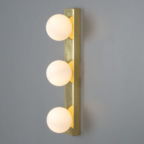 Applique murale pour salle de bain - NOELANI  - Mullan Lighting - contemporaine / d'intérieur / en laiton