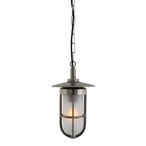 Suspension - RAMOR  - Mullan Lighting - en laiton / en laiton poli / en verre