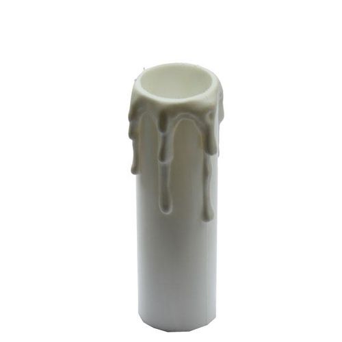 Bougeoir plastique - WHITE WAX DRIP - Mullan Lighting - professionnel