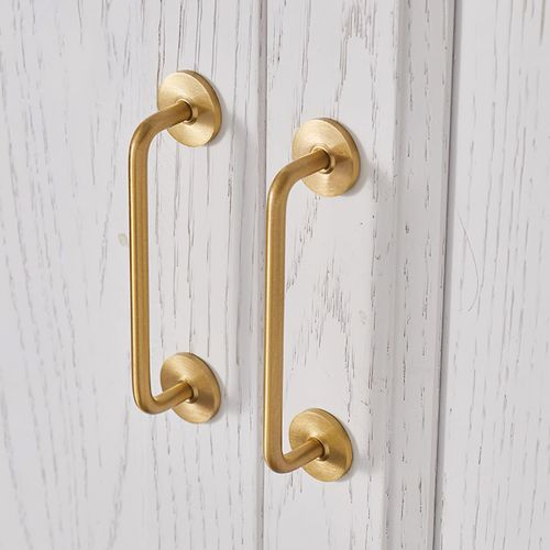 Poignée de tirage de porte - CORA  - Mullan Lighting - en laiton / en cuivre / contemporaine