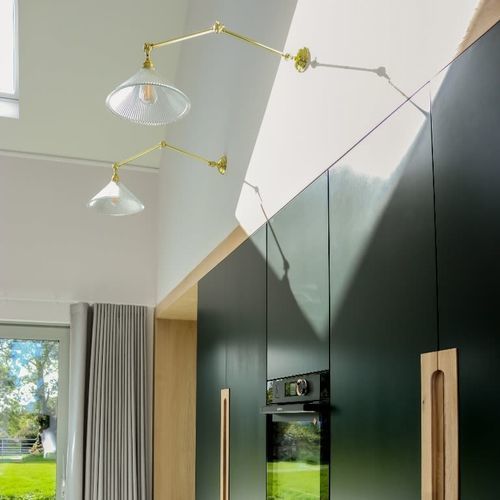 Éclairage de tableau contemporain - REBELL COOLIE - Mullan Lighting - en laiton / à LED / d'intérieur