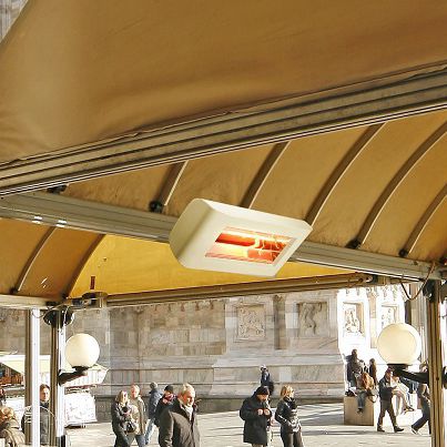 Chauffage infrarouge mural - 55 - STAR PROGETTI - électrique / professionnel / tube radiant