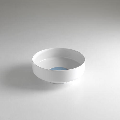 Vasque à poser - SAV 400  - BLEU PROVENCE - en céramique / ronde / contemporaine