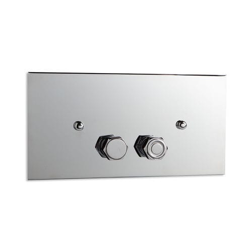 Bouton de chasse d'eau double - PLGB05 - BLEU PROVENCE