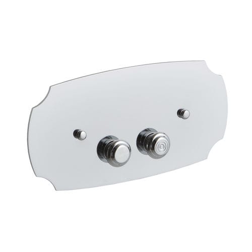 Bouton de chasse d'eau double - PLGB04 - BLEU PROVENCE