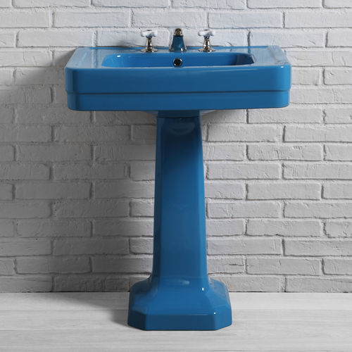 vasque sur pied - BLEU PROVENCE