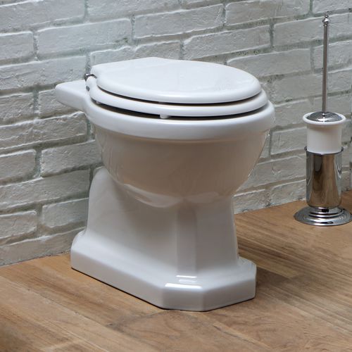 WC à poser - BP920/BP921 - BLEU PROVENCE - en céramique / rétro