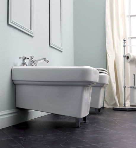 Bidet suspendu - BP536 - BLEU PROVENCE - en céramique