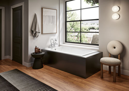 Baignoire pour habitat - FLORIDA - BLEU PROVENCE - à usage professionnel / en fonte / contemporaine