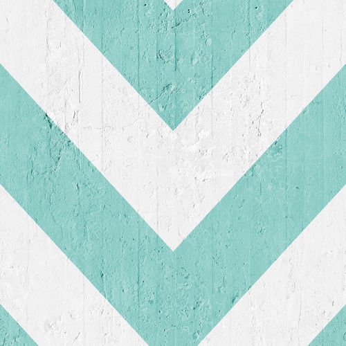 Papier peint classique - AQUAMARINE OPTICAL STRIPES - Mineheart - en textile non-tissé / à rayures / bleu ciel