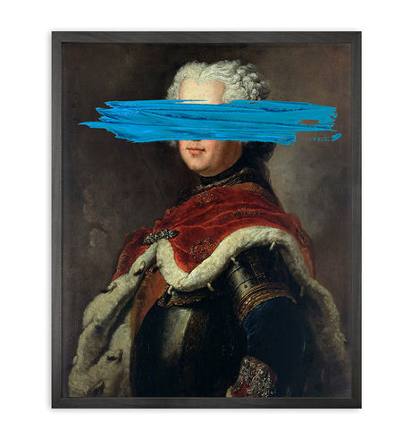 Impression sur toile - BLUE MARK - Mineheart - portrait