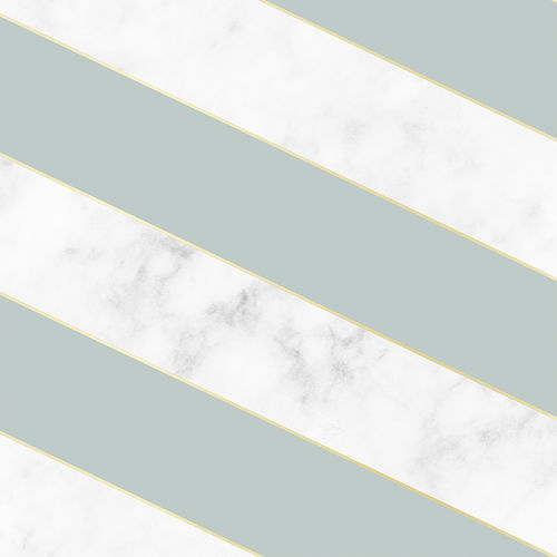 Papier peint contemporain - DIAGONAL MARBLE - GREEN - Mineheart - en textile non-tissé / à rayures / aspect marbre