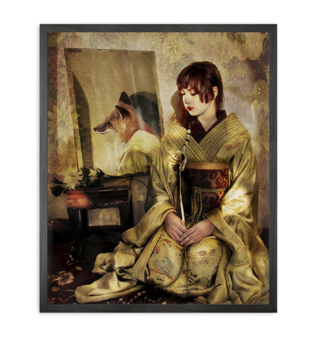 Tableau décoratif figuratif - KITSUNE CANVAS - Mineheart - professionnel