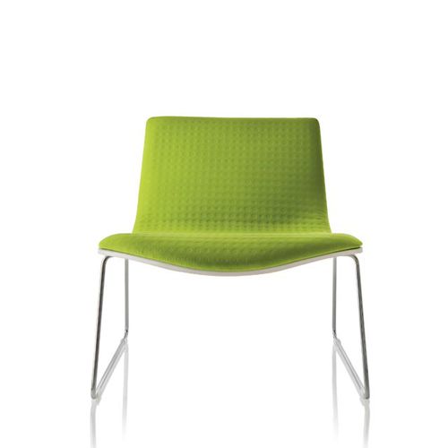 Chauffeuse contemporaine - AMARCORD  - ALMA DESIGN S.R.L. - en tissu / pour établissement public