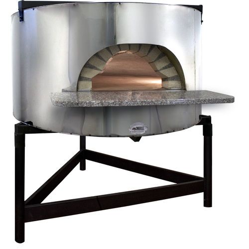 Four à pizza professionnel - BASE-MEC 80 - AMBROGI srl - à gaz / à bois / encastrable