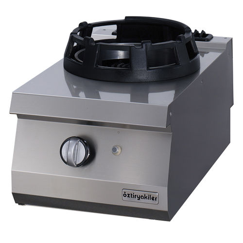 Table de cuisson à gaz - 900 : 7865.N1.40903.WK - Ozti - professionnelle / 1 foyer / à poser