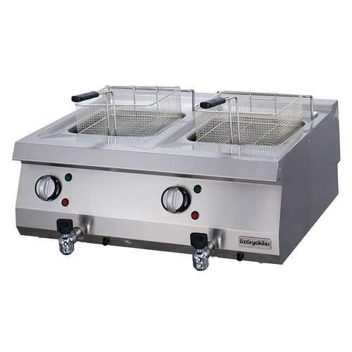 Friteuse électrique - 700 : 7856.N1.80703.11 - Ozti - professionnelle / à poser