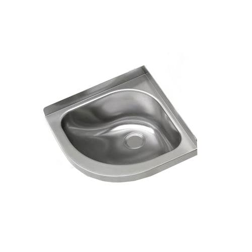 Lave-mains suspendu - BRAVO INOX S.R.L. - d'angle / en céramique