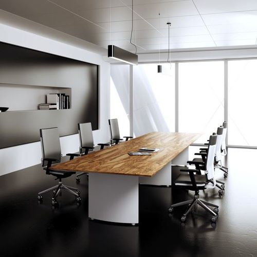 Table de réunion contemporaine - CEO - MASCAGNI - en bois / rectangulaire / professionnelle