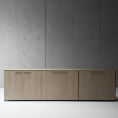 Armoire de classement basse - CONTENITORI - MASCAGNI - en bois / contemporaine