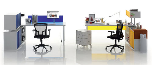 Bureau pour open space - OP - MASCAGNI - contemporain / en stratifié / modulable