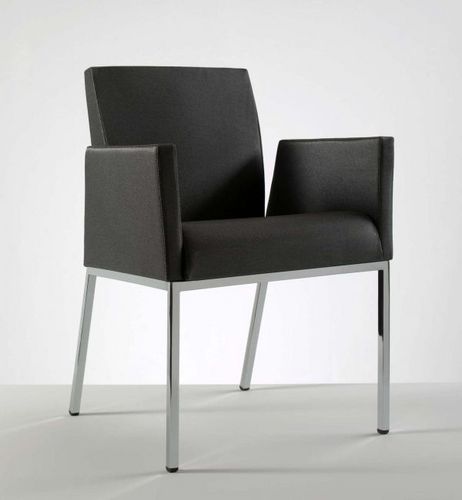 Fauteuil visiteur contemporain - LOUNGE - MASCAGNI - en tissu / en mousse de polyuréthane / professionnel