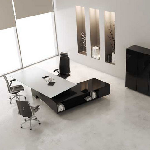 Bureau de direction - MAST - MASCAGNI - contemporain / en acier / en stratifié