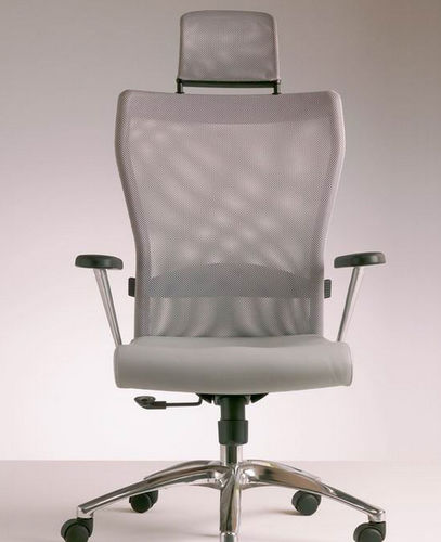 Fauteuil de direction contemporain - TWENTY - MASCAGNI - en résille / inclinable / avec repose-tête