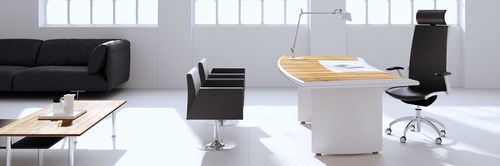 Bureau de direction - ARCO - MASCAGNI - contemporain / en bois / avec rangement
