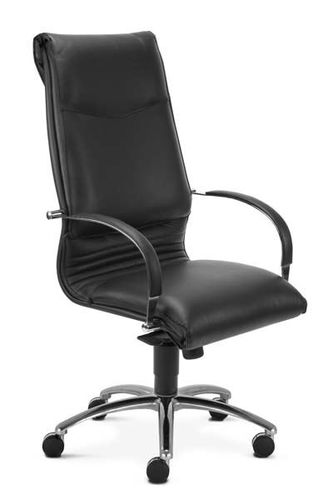 Fauteuil de bureau contemporain - ARTÙ - MASCAGNI - en cuir / inclinable / à hauteur réglable