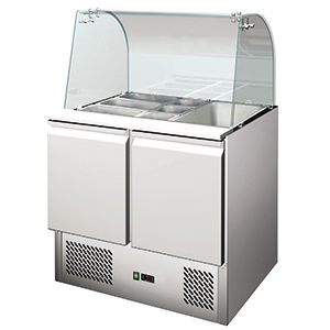 Saladette professionnelle - MAGIC SAV 9000 - FRIGEO PERFECT COOLING - en inox