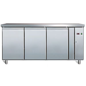 Réfrigérateur à 3 portes - DOMINO ZPT3 - FRIGEO PERFECT COOLING - professionnel / en pose libre / en inox