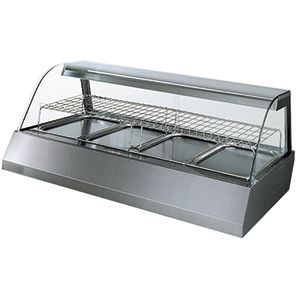 Vitrine chauffante à poser - VISION HOT 4 - FRIGEO PERFECT COOLING - visible / pour commerce / pour pâtisserie