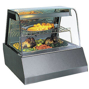 Vitrine chauffante à poser - VISION HOT 1B - FRIGEO PERFECT COOLING - visible / pour commerce / pour pâtisserie