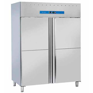 Réfrigérateur à 4 portes - LOGIC F 1400 D - FRIGEO PERFECT COOLING - professionnel / en pose libre / en inox