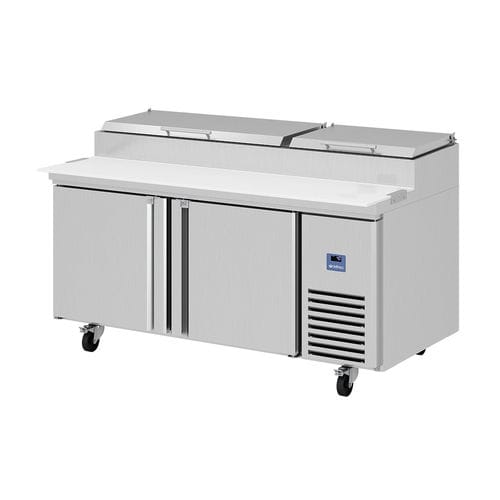 Table de préparation pour pizza - MR 67 EN - INFRICO, S.L. - en acier inox / en polyuréthane / réfrigérée