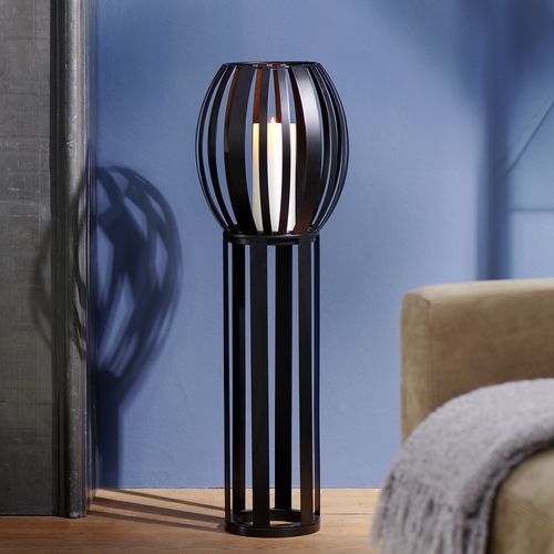 Lanterne contemporaine - LOMBARDI  - LAMBERT - en fer / à incandescence / sculpturale