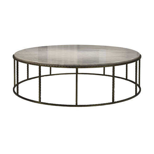 Table basse contemporaine - H 550197 - GUADARTE - en métal / en marbre / avec piètement en métal